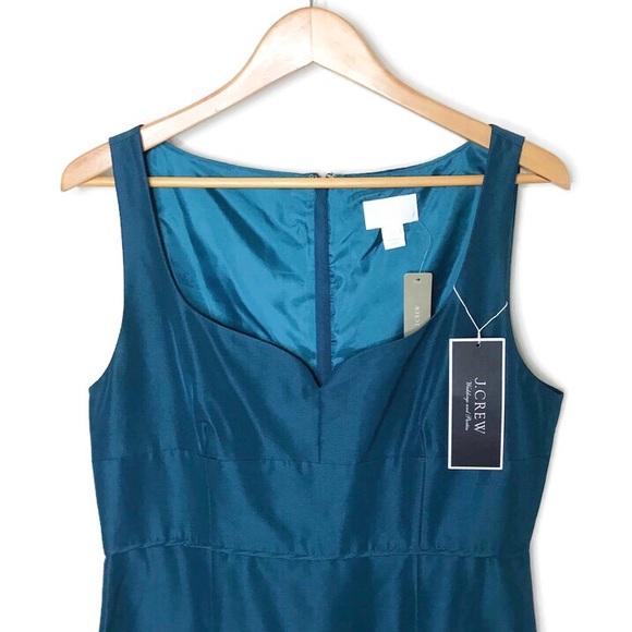 J.Crew • Sleeveless Sweetheart Neckline Dress - Picture 3 of 7